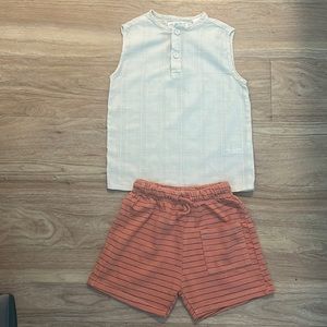 Zara Shorts and Top Set